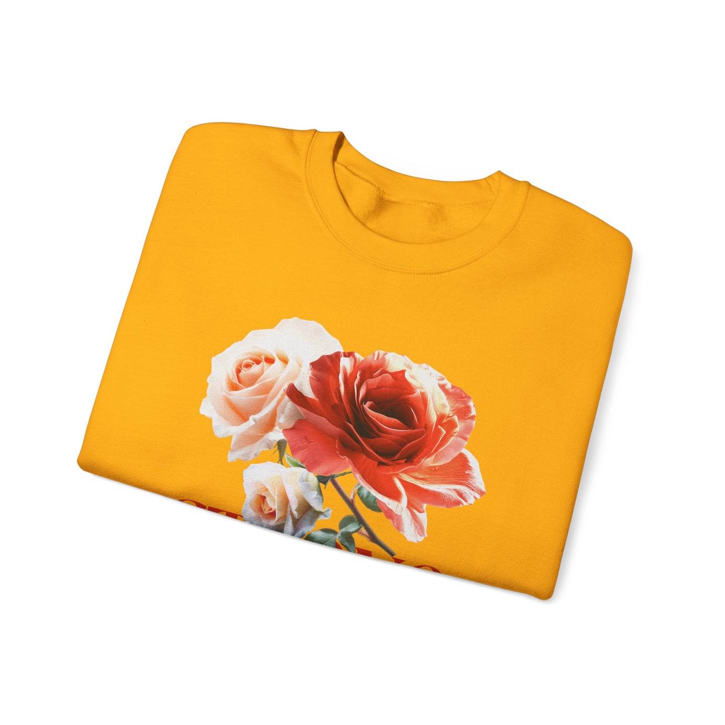 Strong Because of God Floral Sweatshirt